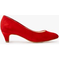 John Lewis Made In England Amesbury Court Shoes - Red