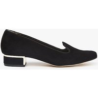 John Lewis Made In England Anne Closed Court Shoes - Black