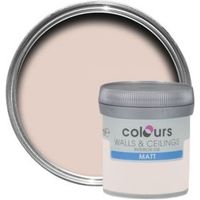 Colours Subtle Blush Matt Emulsion Paint 50ml Tester Pot - 5397007225525