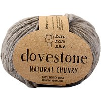 Baa Ram Ewe Dovestone Natural Chunky Yarn, 100g - Light Brown