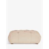 Dollop Footstool By Loaf At John Lewis - Clever Linen Pale Rope