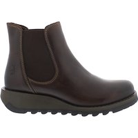 Fly London Salv Ankle Chelsea Boots - Dark Brown