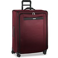 Briggs & Riley Transcend 4-Wheel 70cm Expandable Suitcase - Merlot