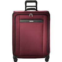 Briggs & Riley Transcend 4-Wheel 66cm Expandable Suitcase - Merlot