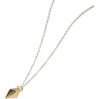 Matthew Calvin Tiny Kite Pendant Necklace - Silver/Gold