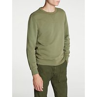 Hawksmill Denim Co Dyed Jersey Top - Olive