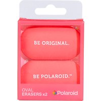 Polaroid Oval Erasers - Pink