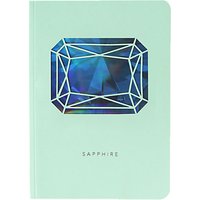 Portico Birthstone Collection A6 Notebook - Sapphire