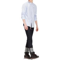Hilfiger Denim Long Sleeve Basic Solid Shirt - White/Navy