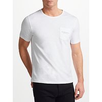 Hawksmill Denim Co Garment Dyed T-Shirt - White