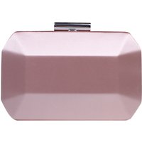 Carvela Gravel Matchbag Clutch Bag - Pale Pink