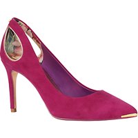 Ted Baker Jesamin Cut Out Stiletto Heeled Court Shoes - Pink