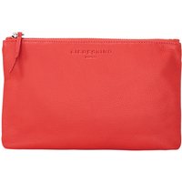 Liebeskind Jenny H7 Leather Cosmetic Bag - Red