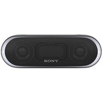 Sony SRS-XB20 Extra Bass Water-Resistant Bluetooth NFC Portable Speaker With LED Ring Lighting - Black