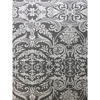 Matthew Williamson Orangery Lace Wallpaper - Black/Metallic Silver W7142-02