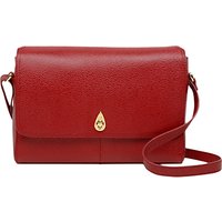 Tula Nappa Originals Leather Medium Across Body Bag - Scarlet