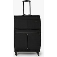 Qubed Helix 75cm Spinner Large Suitcase - Black