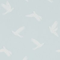 Sanderson Home Paper Doves Wallpaper - Mineral DHPO216379