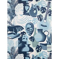 Mini Moderns Art Room Wallpaper - Chalkhill Blue AZDPT032CB