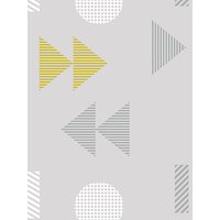 Mini Moderns Play/Record Wallpaper - Mustard AZDPT036MU