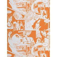 Mini Moderns True Romance Wallpaper - Tangerine Dream AZDPT031TD