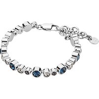Dyrberg/Kern Teresia Swarovski Crystals Bracelet - Silver/Blue