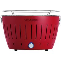 LotusGrill Standard Smokeless Charcoal Grill BBQ - Red