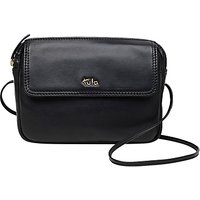Tula Originals Leather Small Across Body Bag - Black