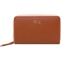 Tula Nappa Originals Leather Medium Zip Around Purse - Tan