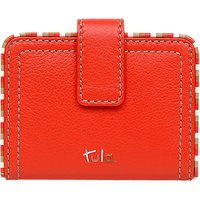 Tula Mallory Leather Card Holder - Red