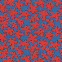 Freespirit Squiggles Print Fabric - Red