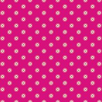 Freespirit Trippy Circles Print Fabric - Pink