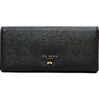 Ted Baker Pansie Bow Leather Matinee Purse - Black