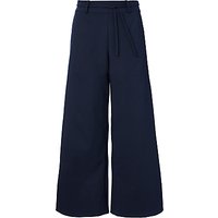 Winser London Cotton Twill Cropped Trousers - Midnight Navy