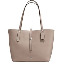 Coach Market Leather Tote Bag - Dusty Rose