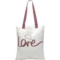 Radley Slogans Cotton Tote Bag - Love
