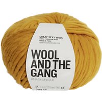 Wool And The Gang Crazy Sexy Super Chunky Yarn, 200g - Mustard Sally