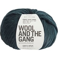 Wool And The Gang Crazy Sexy Super Chunky Yarn, 200g - Forest Green