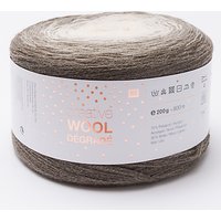 Rico Creative Wool Degrade 4 Ply Yarn, 200g - Ecru