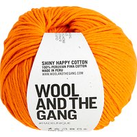 Wool And The Gang Shiny Happy Aran Yarn, 100g - Vitamin C