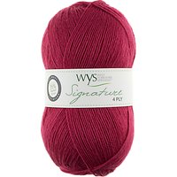 West Yorkshire Spinners Sugar Signature 4 Ply Yarn, 100g - Cherry Drop