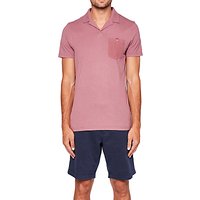 Ted Baker Stelly Spread Collar T-Shirt - Mid Pink