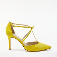Boden Jennifer T-Bar Court Shoes - Saffron