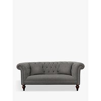 Tetrad Harris Tweed Gleneagles Chesterfield Medium 2 Seater Sofa - Overcast Speckle