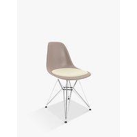 Vitra Eames DSR 43cm Side Chair - Grey / Chrome