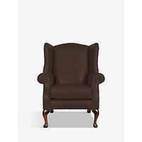 Parker Knoll Oberon Leather Armchair - Como Chocolate Leather