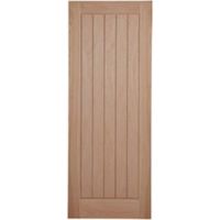 Cottage Panelled Oak Veneer Internal Fire Door (H)1981mm (W)762mm - 5397007095500