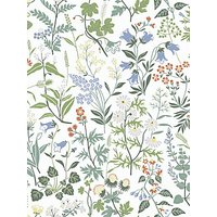 Boråstapeter Flora Wallpaper - White 5475