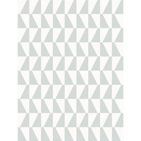 Boråstapeter Trapez Wallpaper - White/Blue 1781