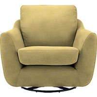 G Plan Vintage The Sixty Seven Swivel Armchair - Flurry Olive